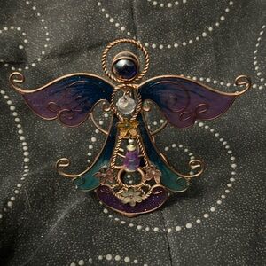 Southern Living At Home Santos Wire Angel candle holder